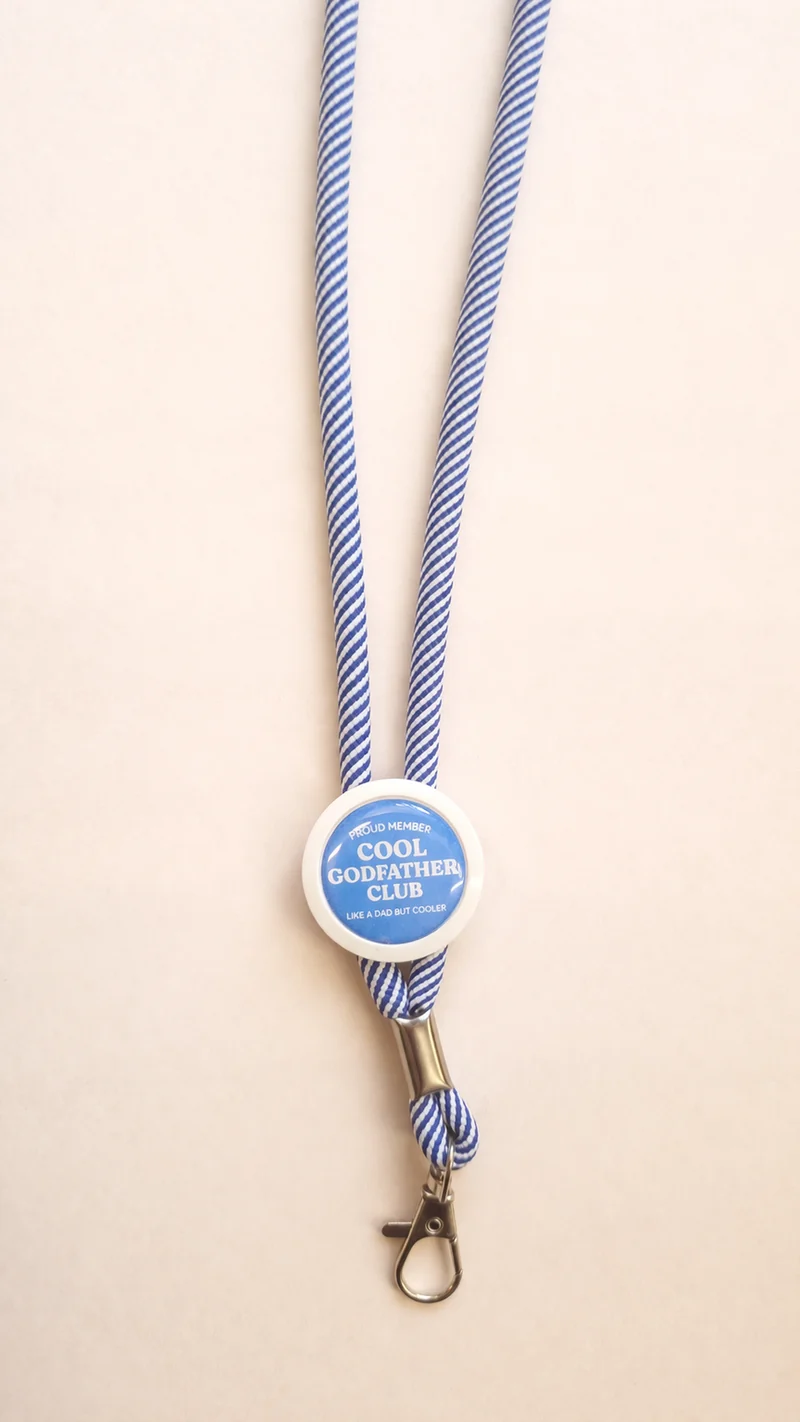 Fita/lanyard porta chaves ou cartões - Cool Godfather Club