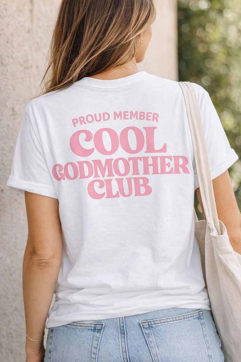 T-shirt Cool Godmother Club