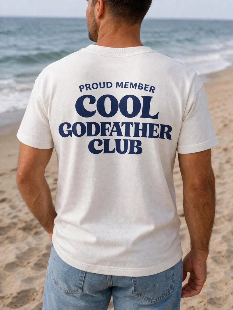 T-shirt Cool Godfather Club