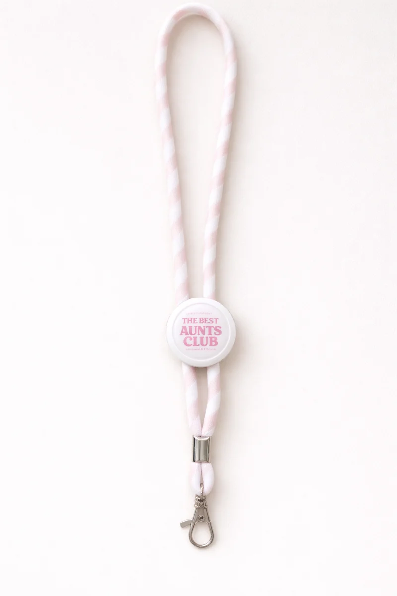 Fita/lanyard porta chaves ou cartões - The Best Aunts Club