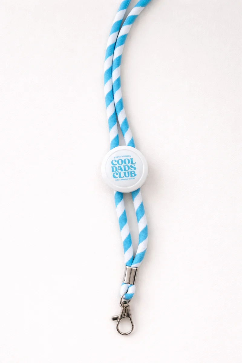 Fita/lanyard porta chaves ou cartões - Cool Dads Clubs