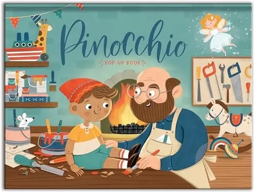 Livro Pop-Up Pinóquio