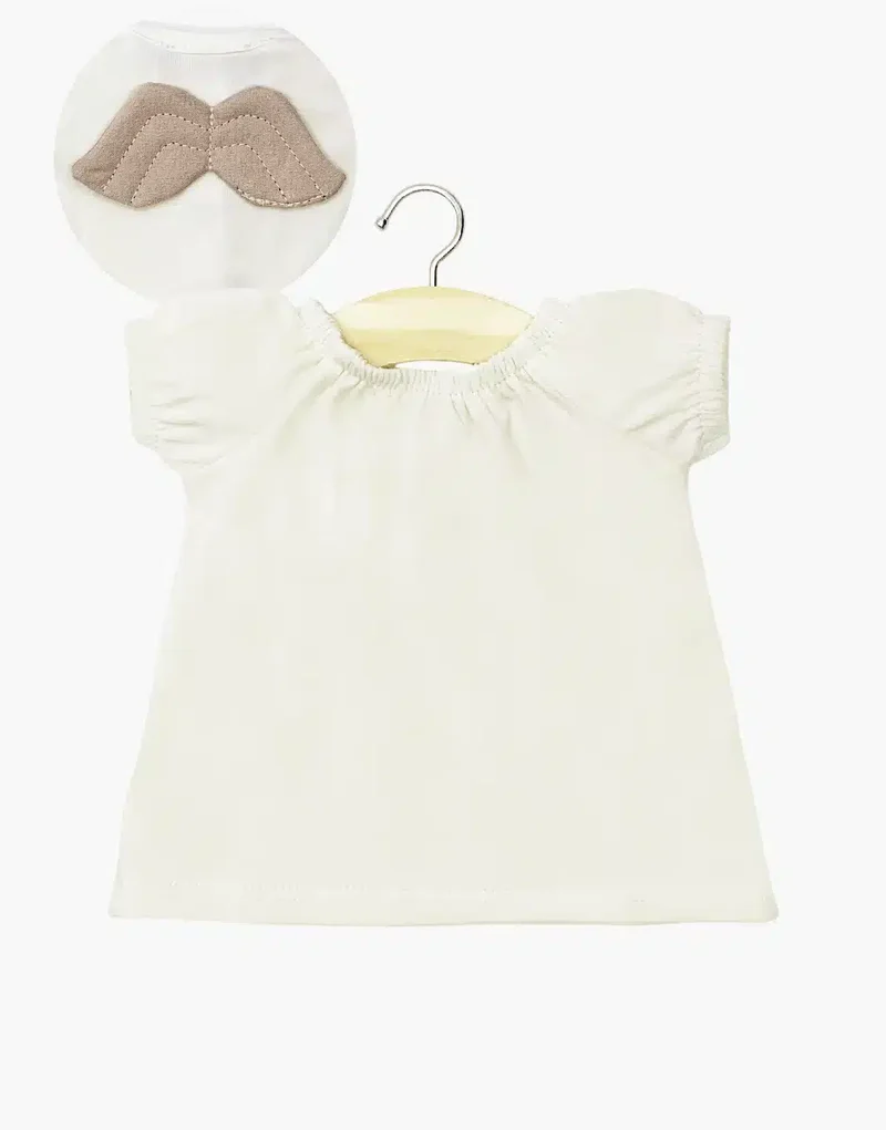Camisola Sabrina “Little Angel” em jersey cru