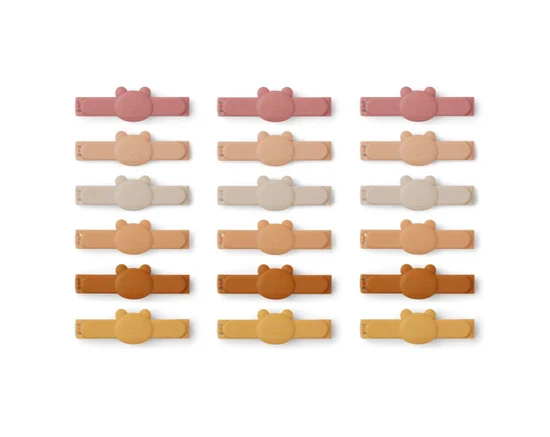 Clip de Saco Gonzo - Urso Rose Multi Mix - 1unid