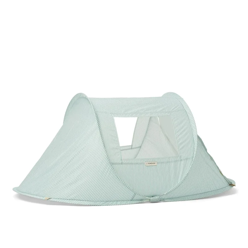 Tenda de atividades - Stripe Azul gelo/ Creme de la creme