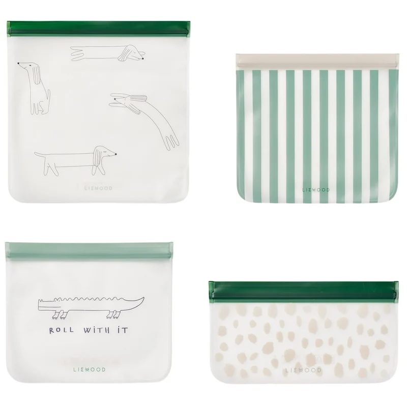 Pack 4 organizadores de viagem - peppermint multi mix