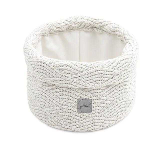 Cesta de Arrumação - creme branco