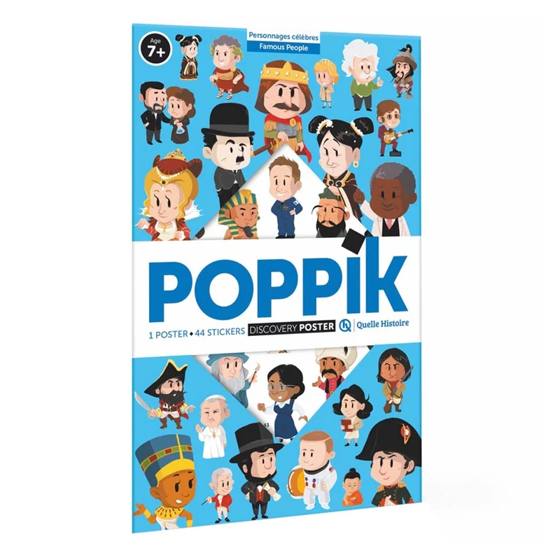 Poppik poster + autocolantes - Pessoas Famosas